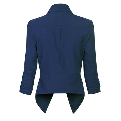 Classic Oversized Women's Long Blazer Jacket