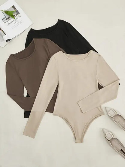Comfy 3-Pack Womens Long Sleeve Jumpsuits