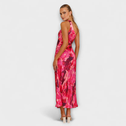 Elegant Cut Out Long Evening Dress for Women
