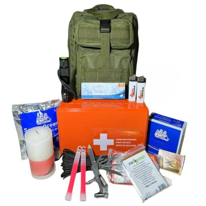 Ultimate Survival Kit in Compact Tactical Backpack - Pexav