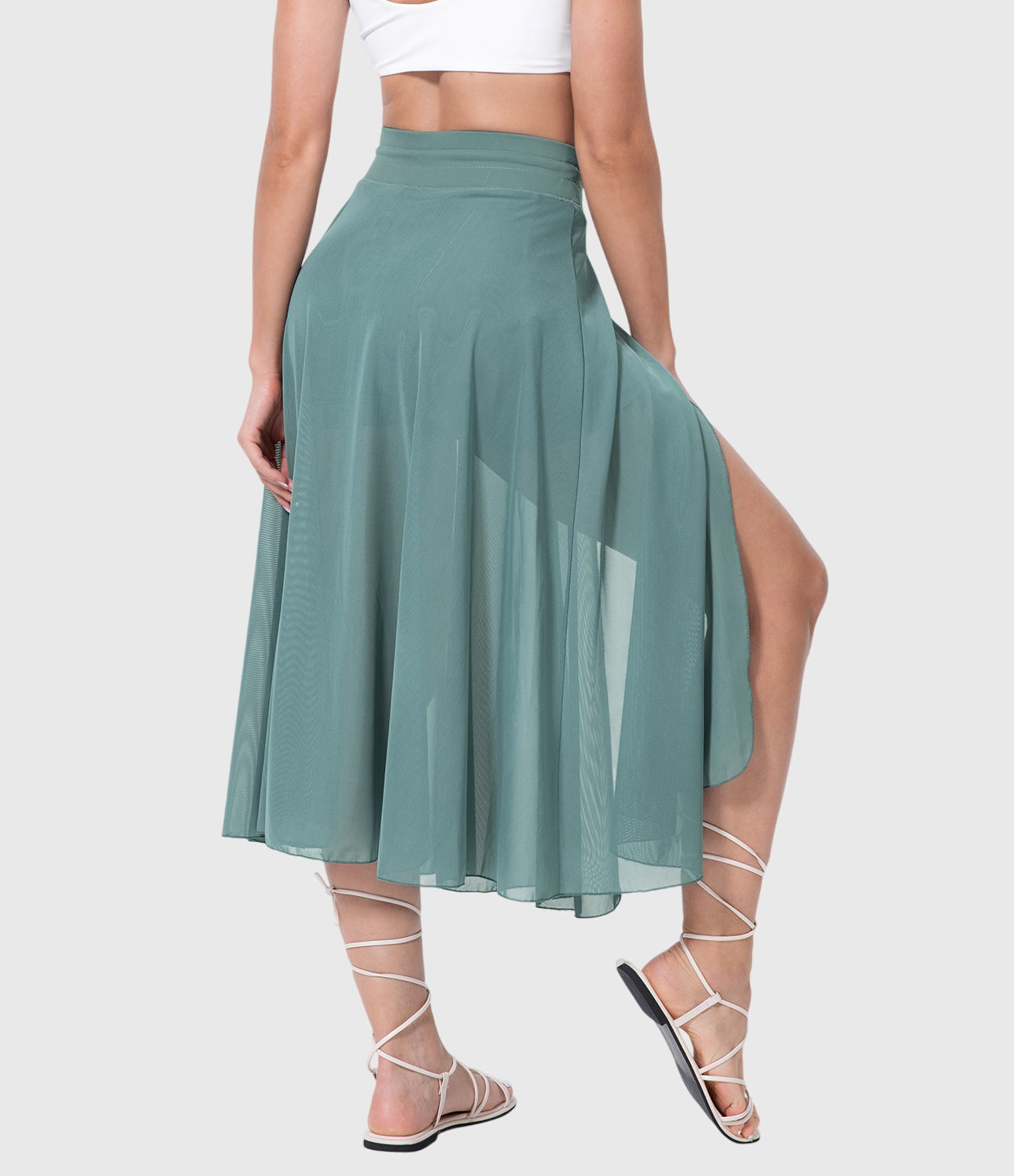 Chic Convertible Mini Skirt
