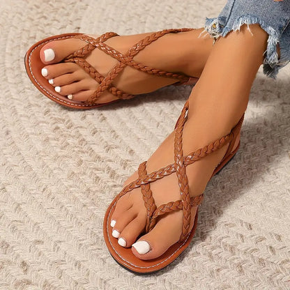 Cozy Womens Flat Summer Sandals