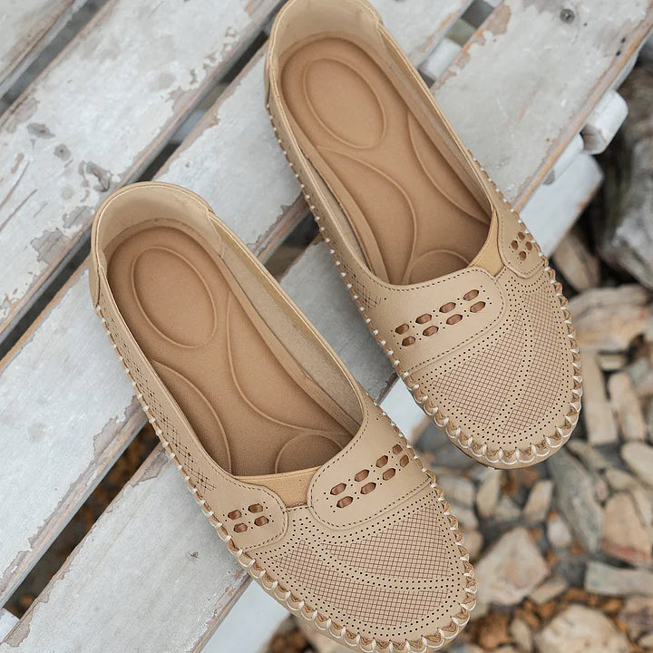 Comfy Women's Round Toe Slip On Loafers