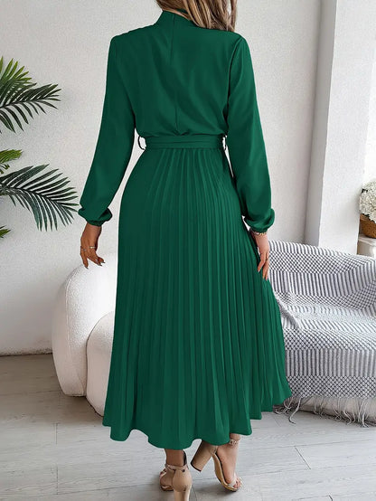Flared Waist Midi Dress for Women