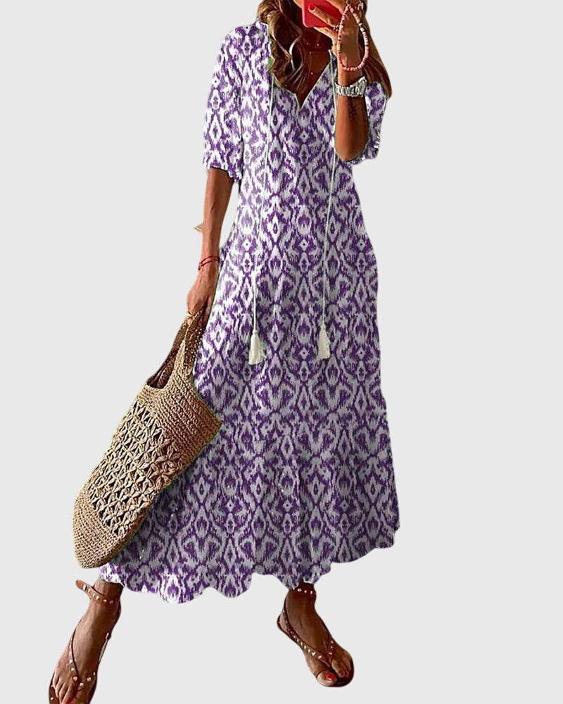 Chic Floral Sundress for Women