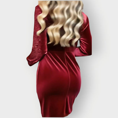 Chic Uneven Hem Cocktail Dress