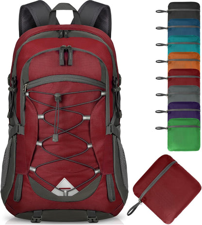 Compact 40L Water Resistant Hiking Backpack - Pexav