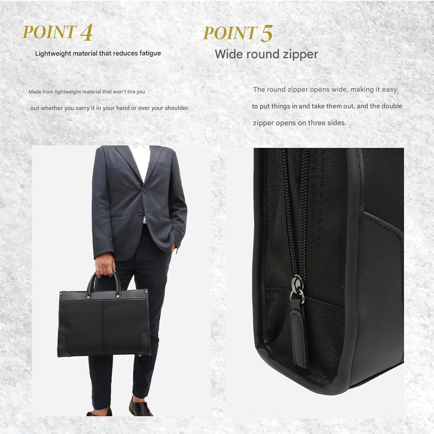 Executive Premium Laptop Bag with Organized Compartments