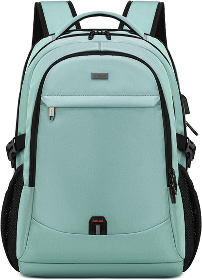 Durable Commuter Laptop Bag with USB Charger & Pockets