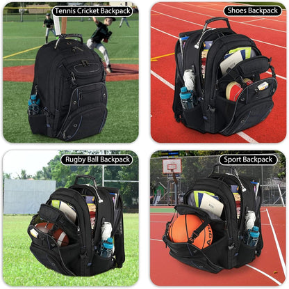 Large Capacity Laptop Backpack with USB Charger and Anti-Theft RFID