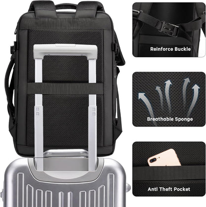 Spacious Water Resistant Travel Bag with Laptop Pocket