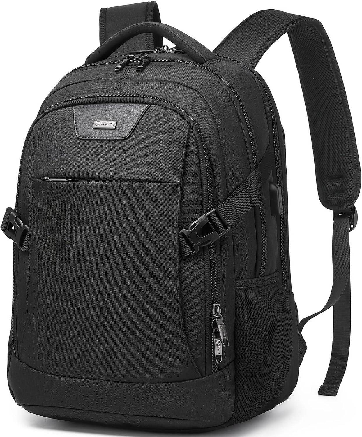 Durable Commuter Laptop Bag with USB Charger & Pockets