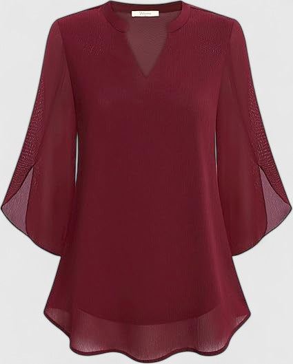 Soft Feminine Casual Blouse