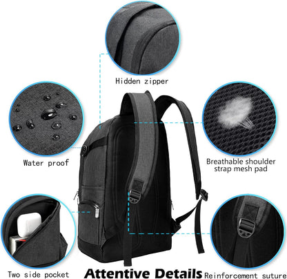 Compact 15.6 Laptop Bag with Multiple Compartments