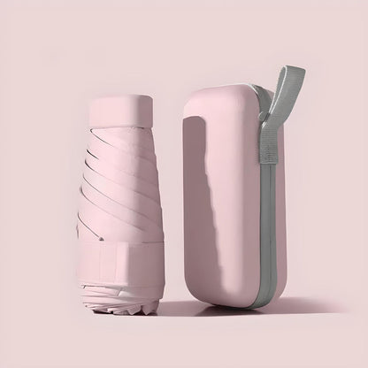 Portable Folding Umbrella With Pouch