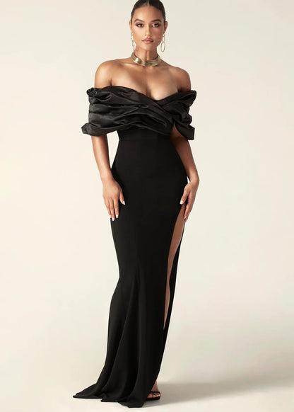 Ladies Formal Off Shoulder Gown - Nocini