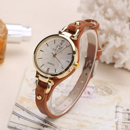 Classic Round Face Adjustable Wristwatch - Nocini