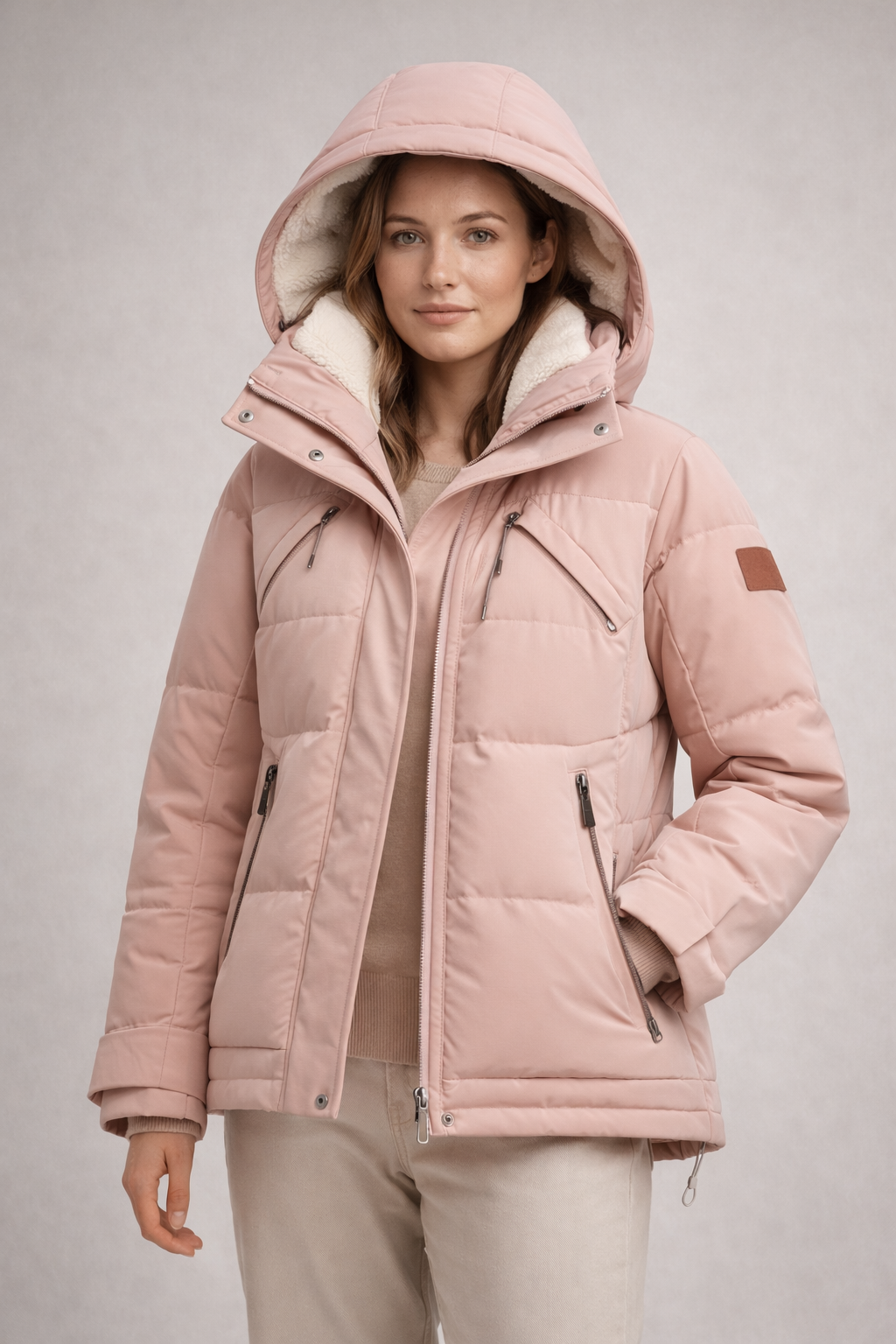 Ladies Warm Waterproof Winter Coat - Nocini