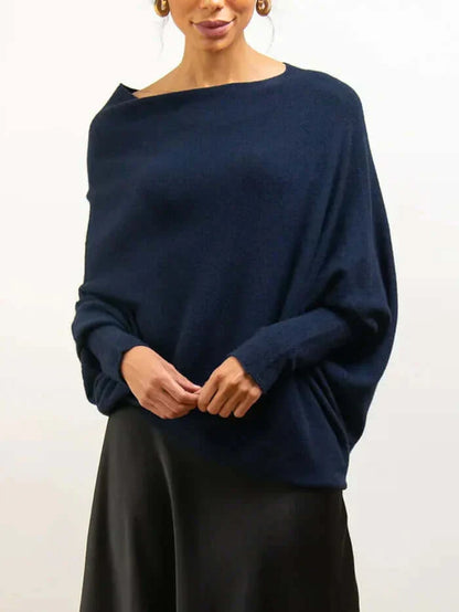 Women's Oversized Off Centre Sweater