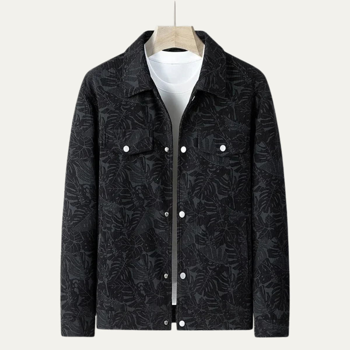 Warm Water Resistant Quilted Men's Coat