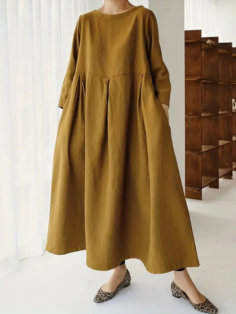 Comfortable Long Sleeve Maxi Dress for Women