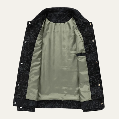 Warm Water Resistant Quilted Men's Coat