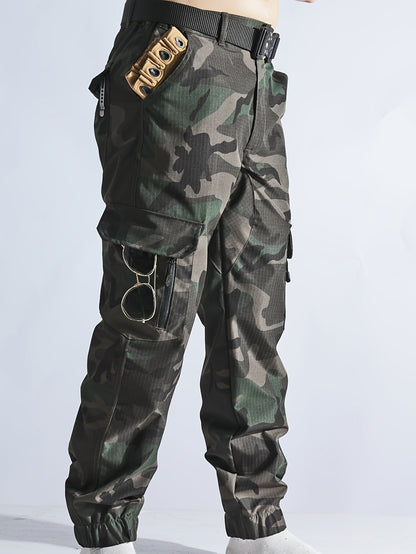 Practical Cargo Camo Work Pants