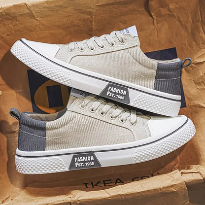 Casual Lace Up Mens Low Top Shoes