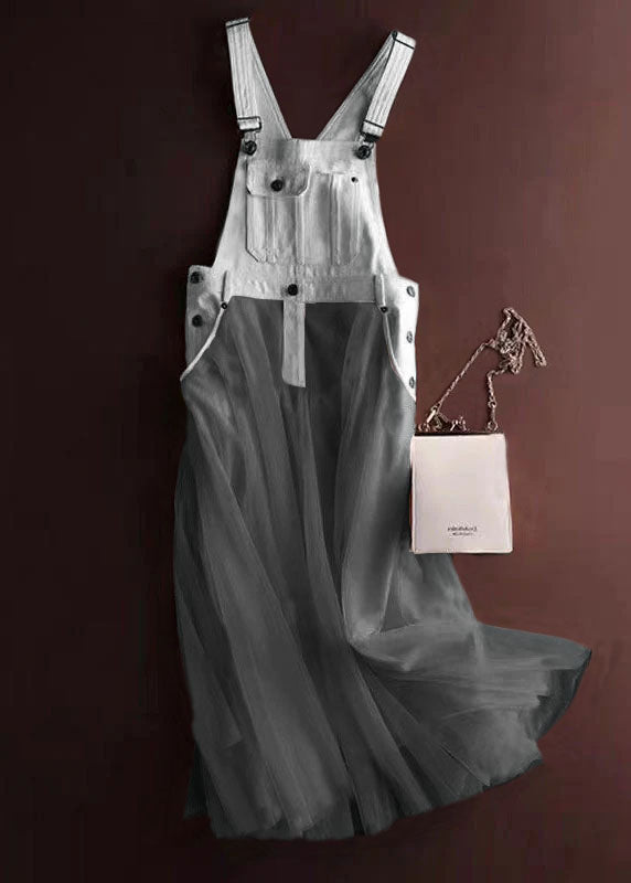 Comfortable Denim A-Line Dress for Women