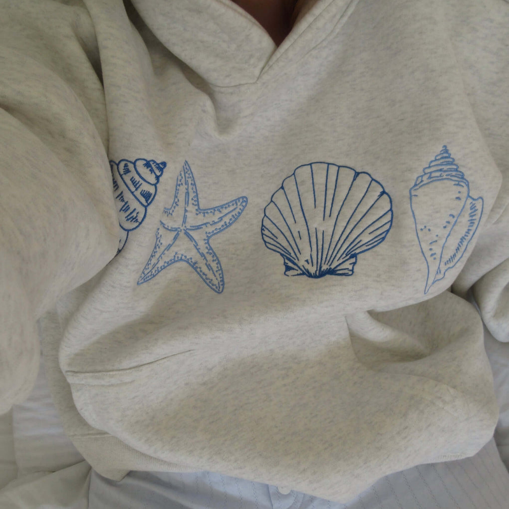 Ocean Beach Hooded Sweatshirt - Olytrend