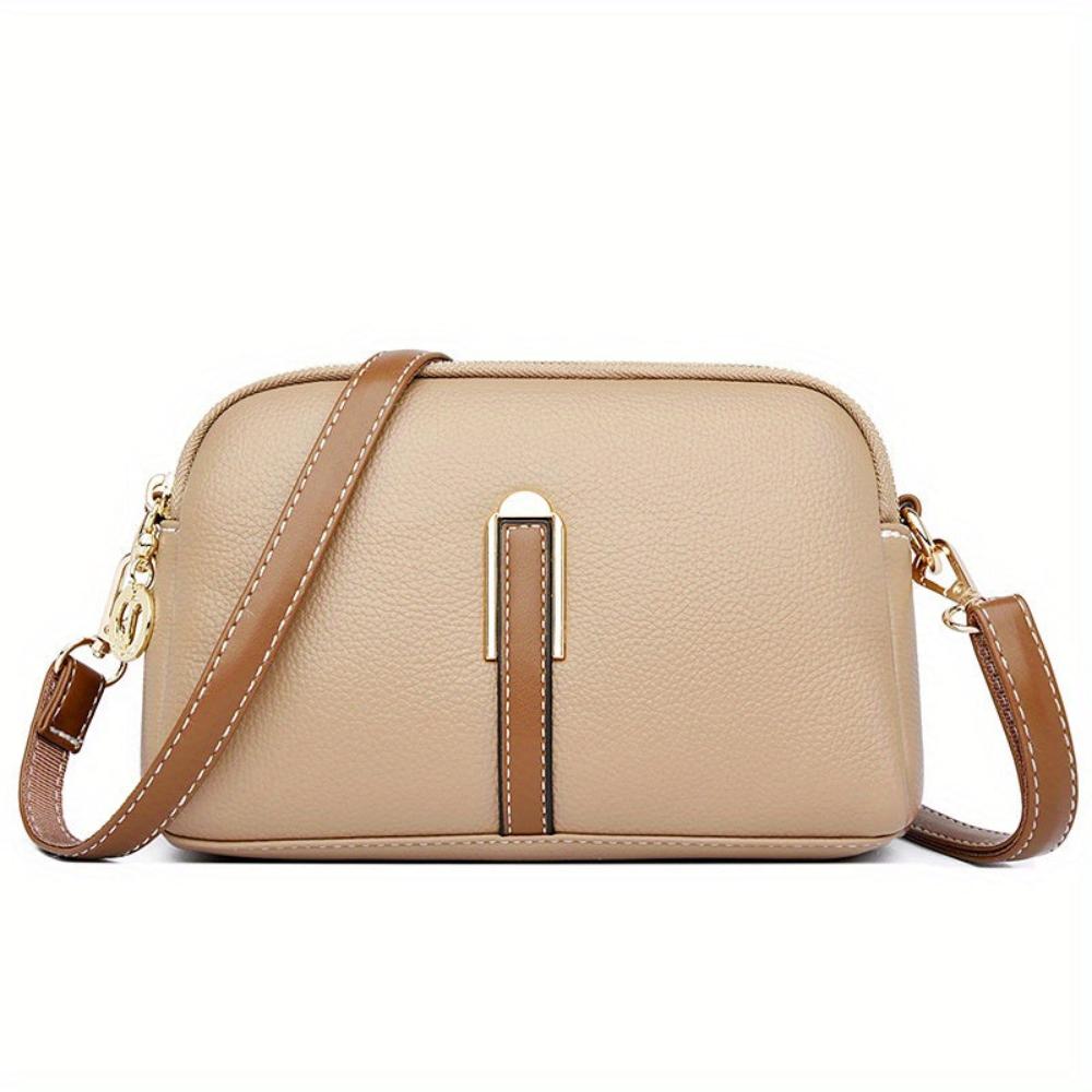 Stylish Faux Leather Small Shoulder Bag