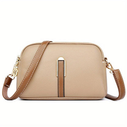 Stylish Faux Leather Small Shoulder Bag