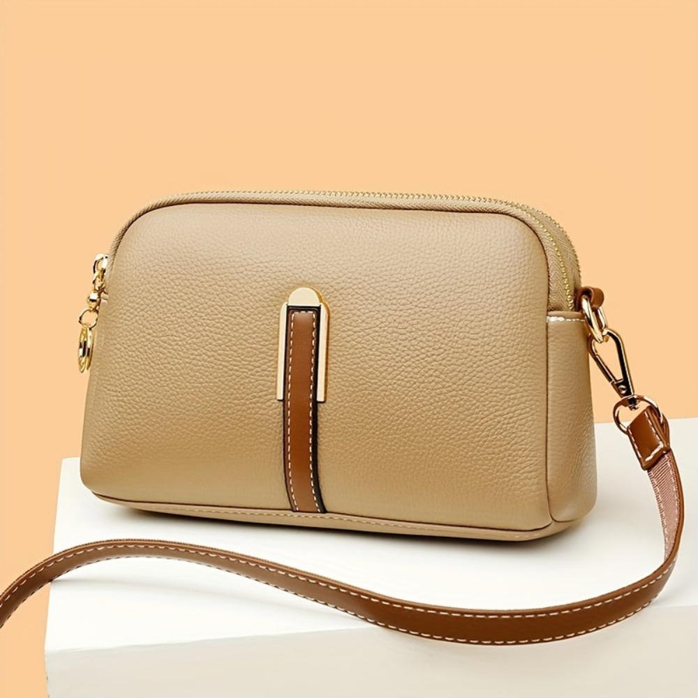 Stylish Faux Leather Small Shoulder Bag