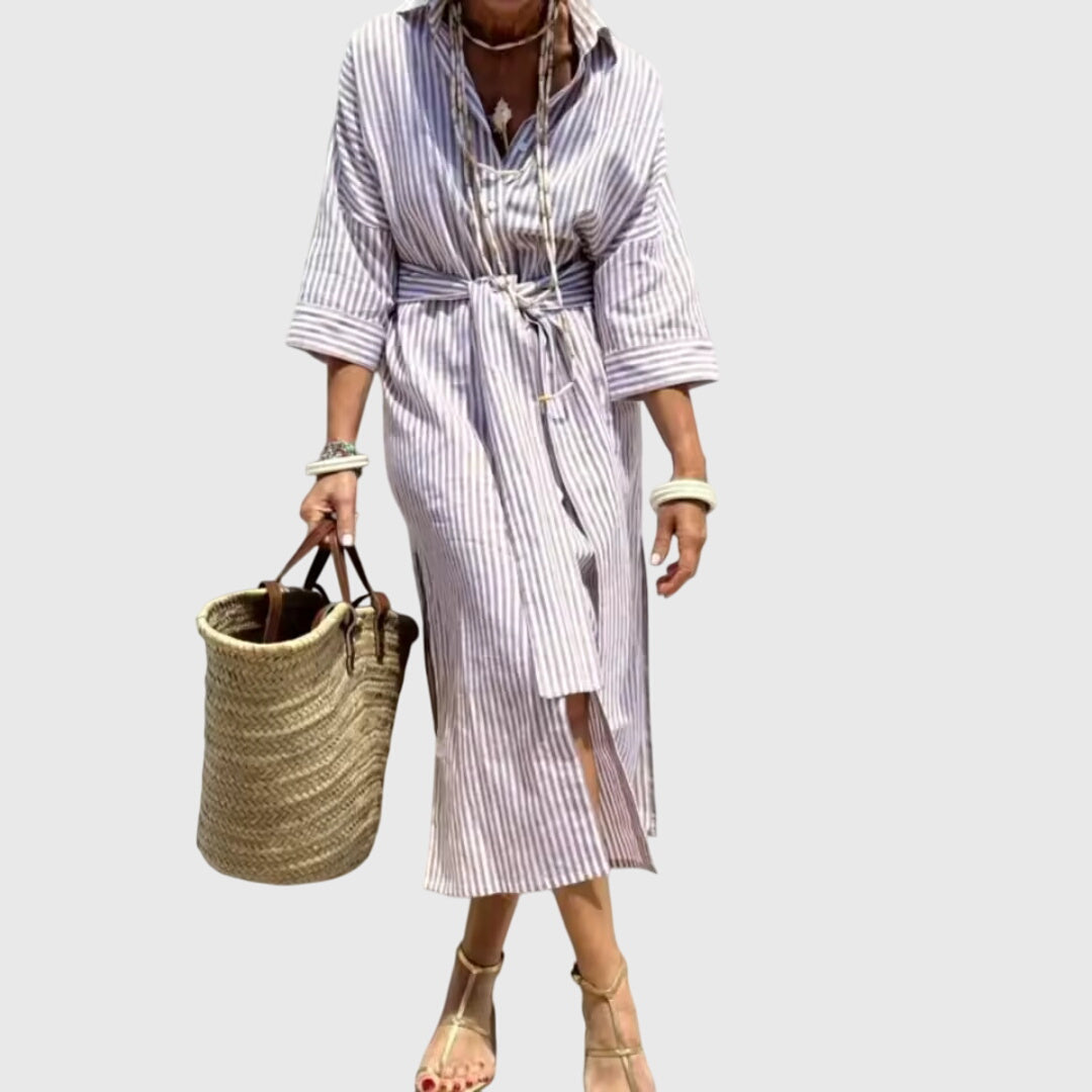 Timeless Horizontal Stripe Dress