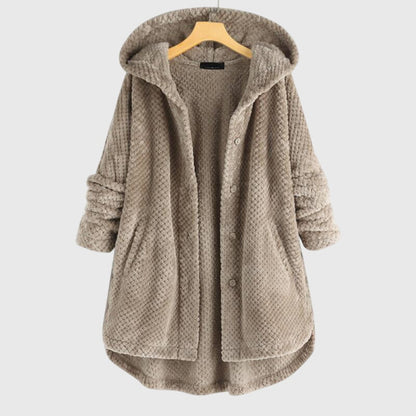 Warm Fleece Hooded Jacket