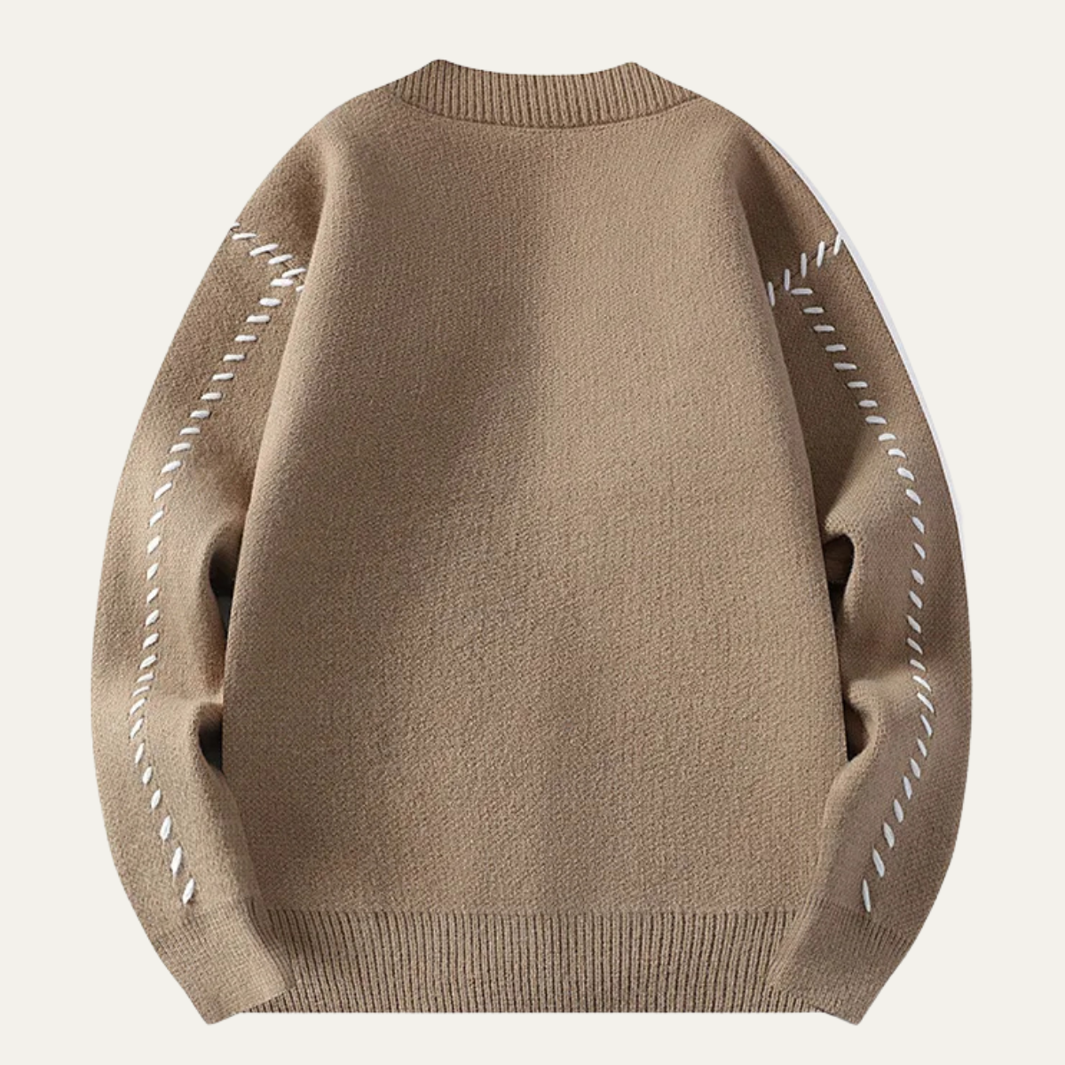Classic Men's Knit Button Sweater