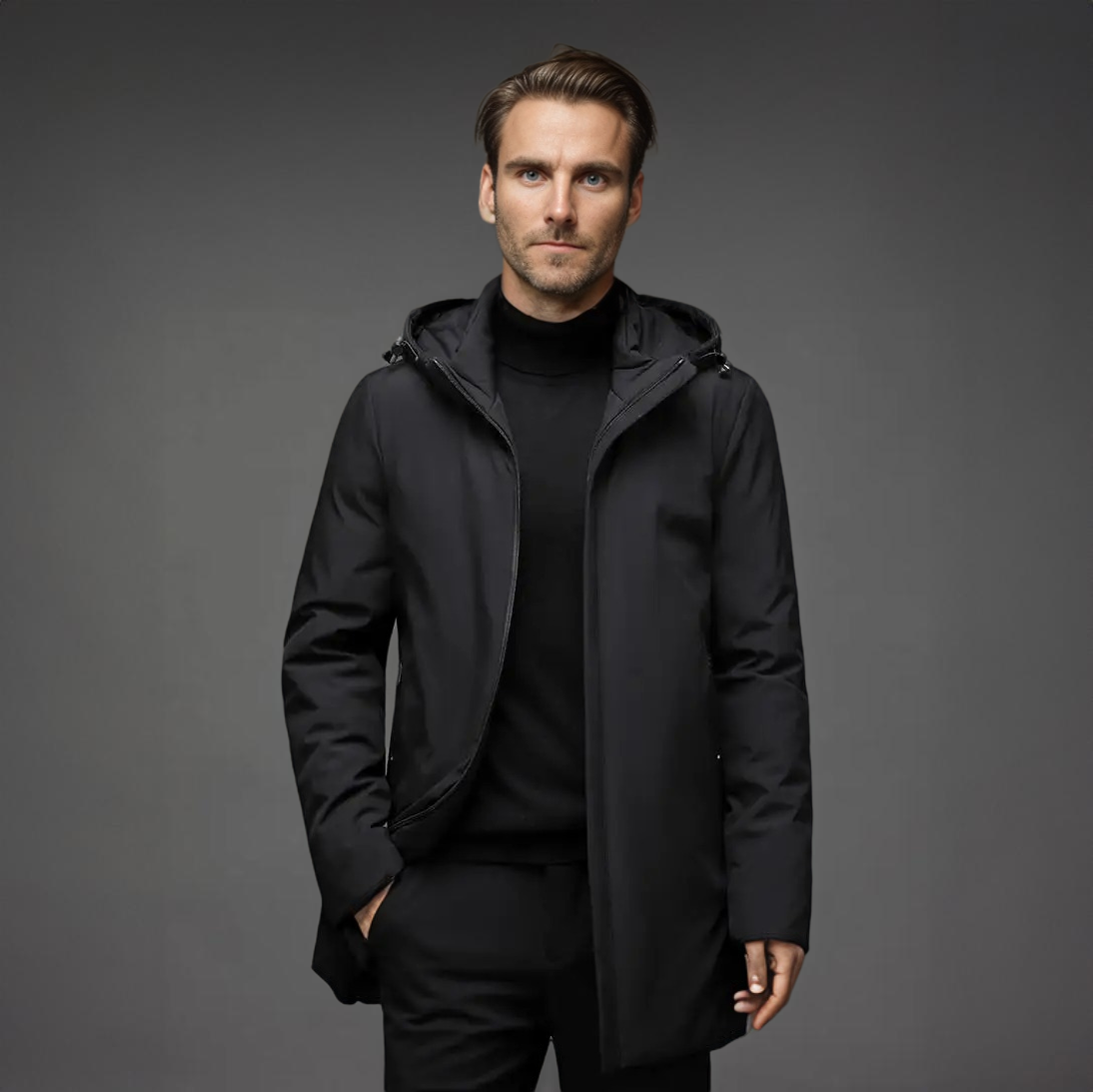 Warm Waterproof Men's Ski Jacket