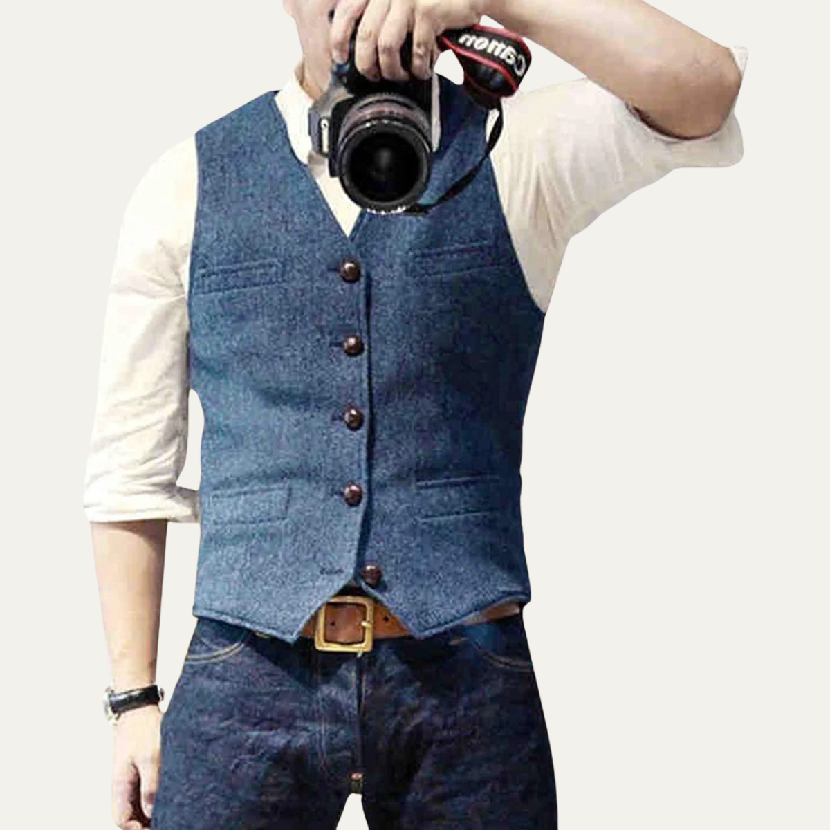 Classic Mens Button Front Waistcoat