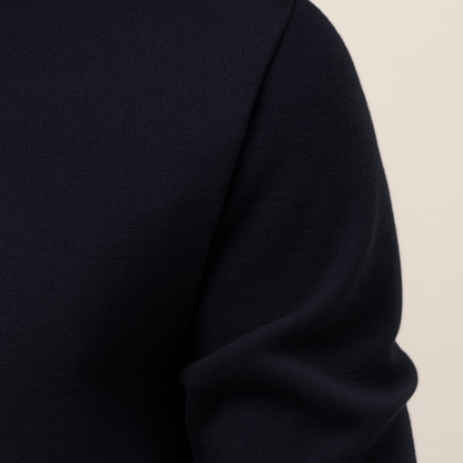 Men's Quarter Zip Fleece Pullover Sweater