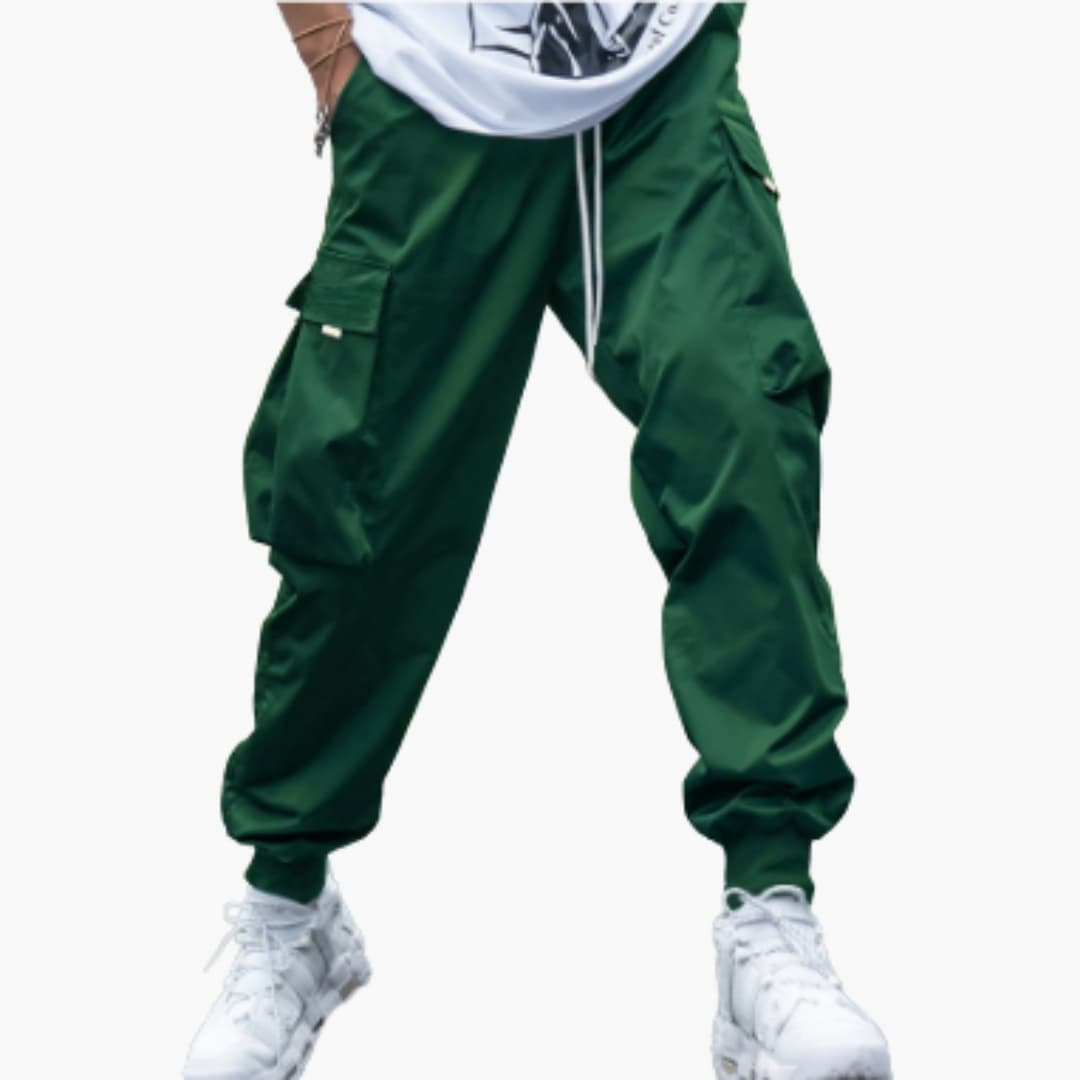 Men's Comfortable Jogger Pants with Elastic Waistband