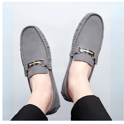 Soft Leather Slip On Loafers