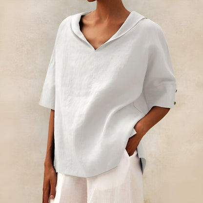 Relaxed Fit Women's Blouse - Olytrend