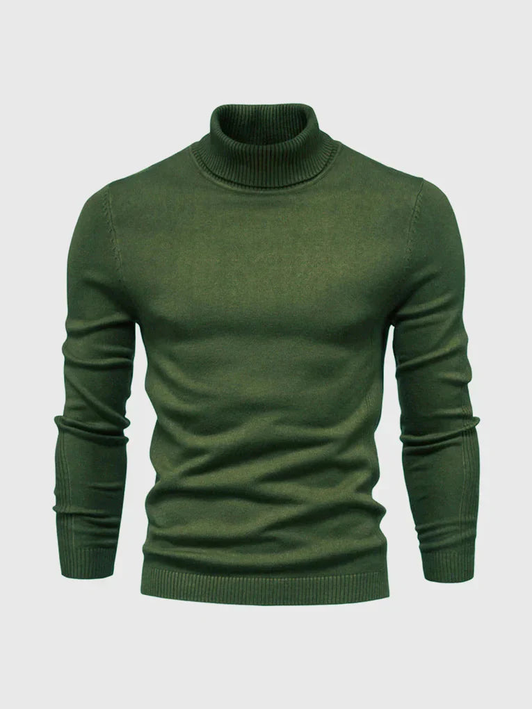 Soft Crew Neck Knit Sweater for Men