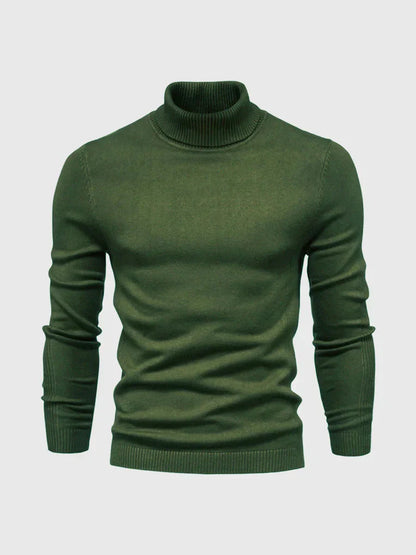Soft Crew Neck Knit Sweater for Men