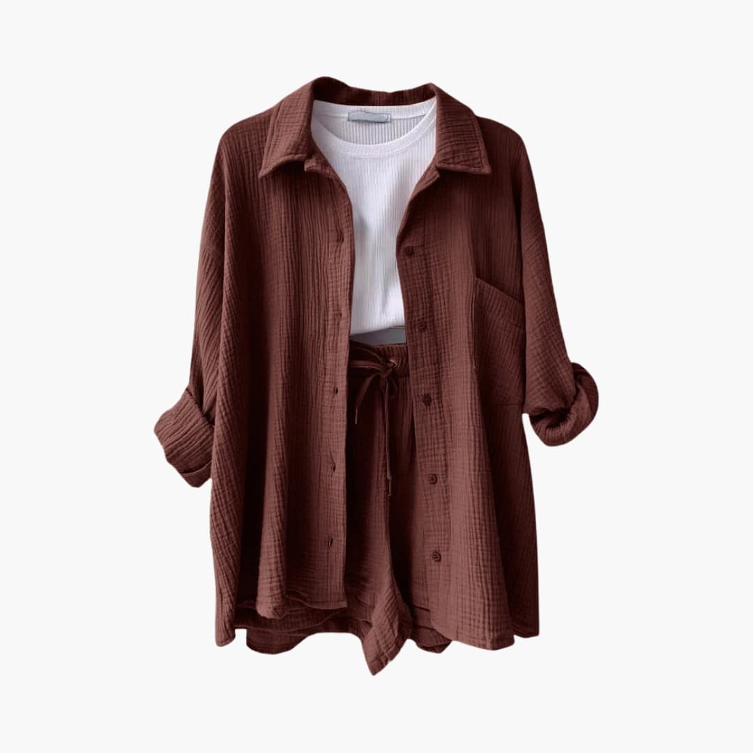Stylish Women's 2 Piece Outfit Set