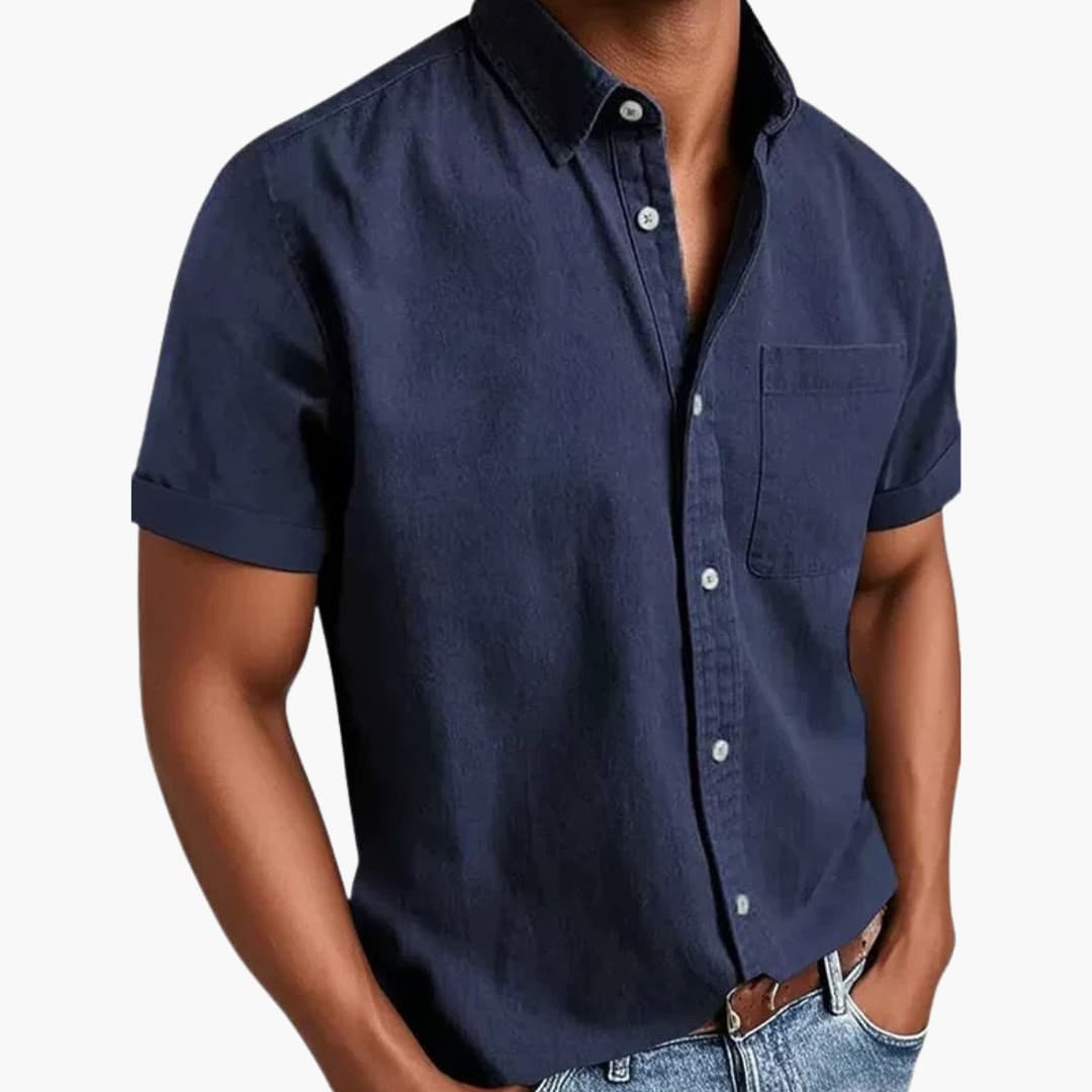 Casual Spring Summer Short Sleeve Shirt
