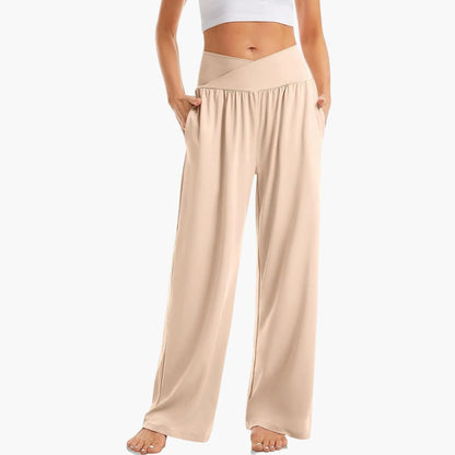 Comfy Women's Wide Leg Pants with Pockets