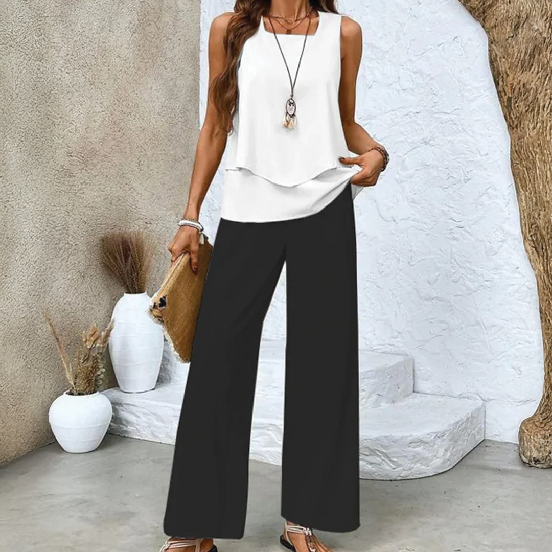 Comfortable 2 Piece Vacation Outfit