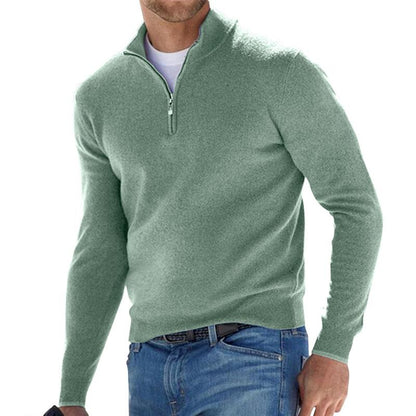 Milo | Men's High-Quality Quarter Zip Sweater