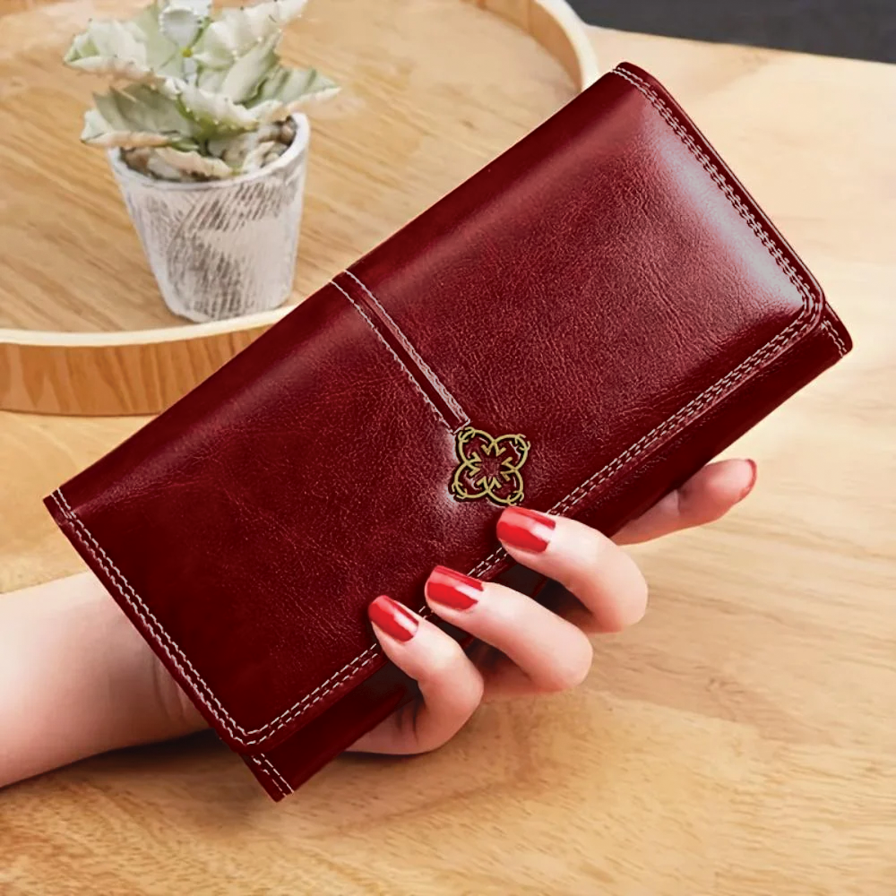 Classic Genuine Leather Fold Wallet